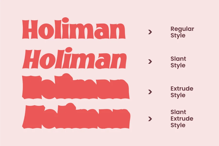 Moldie Demo Font preview 4