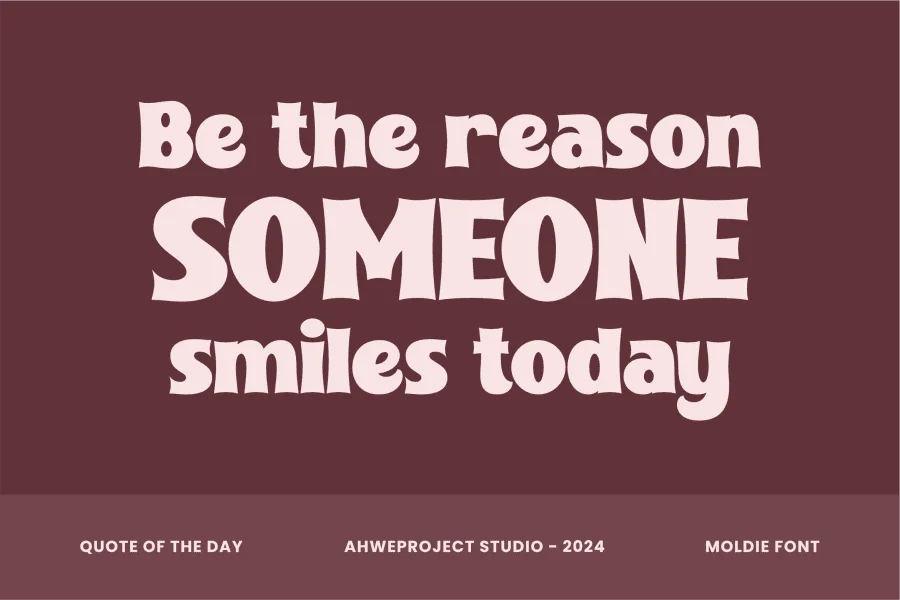 Moldie Demo Font preview 9
