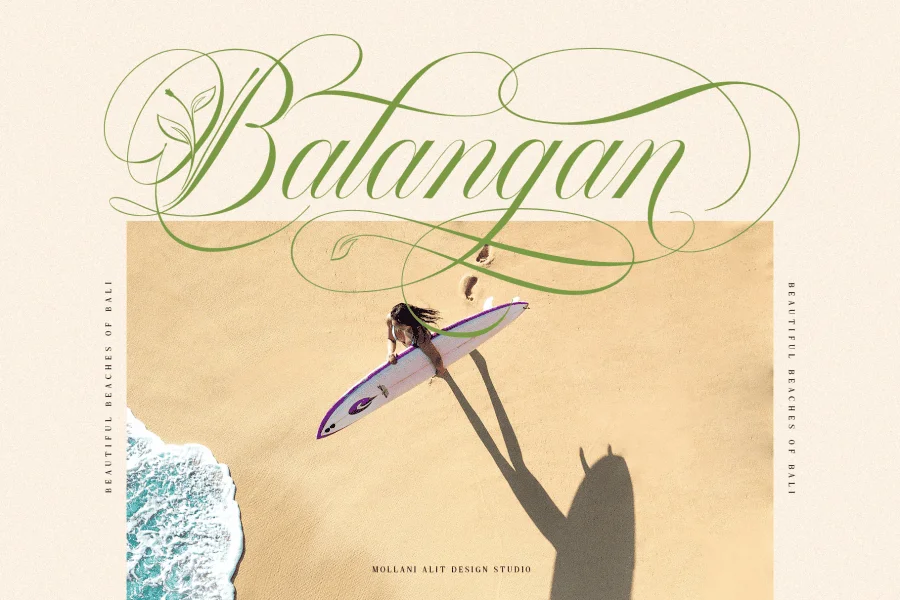 Mollani Font preview 4