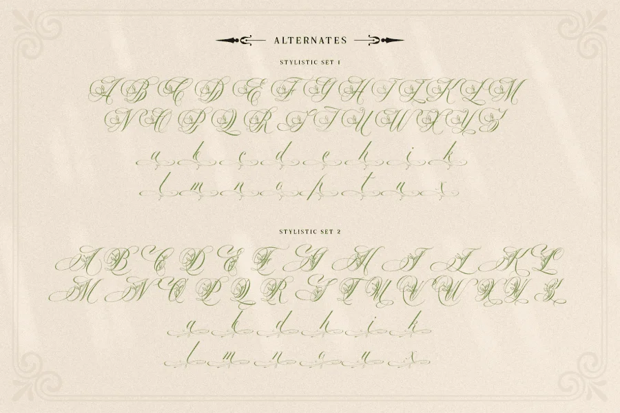 Mollani Font preview 7