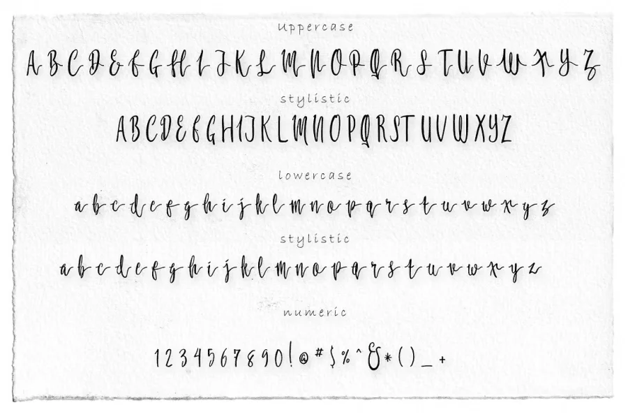 Molluca Font Family preview 7