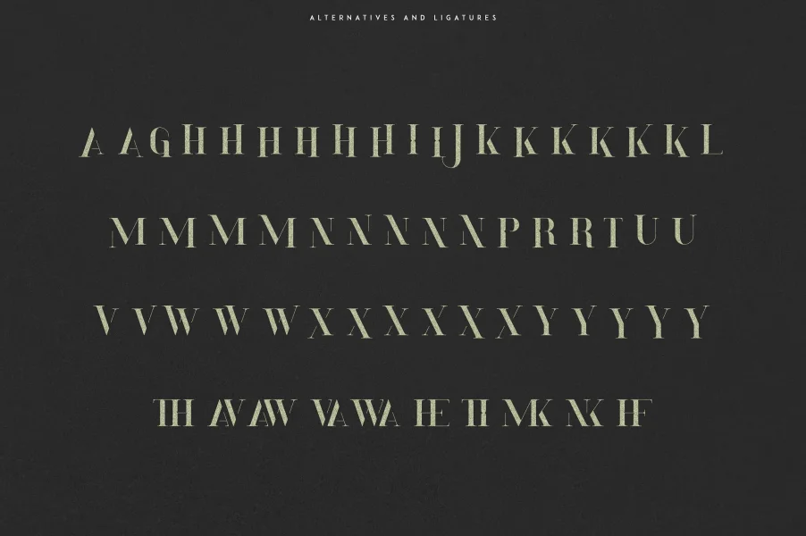 Momentus Font preview 9