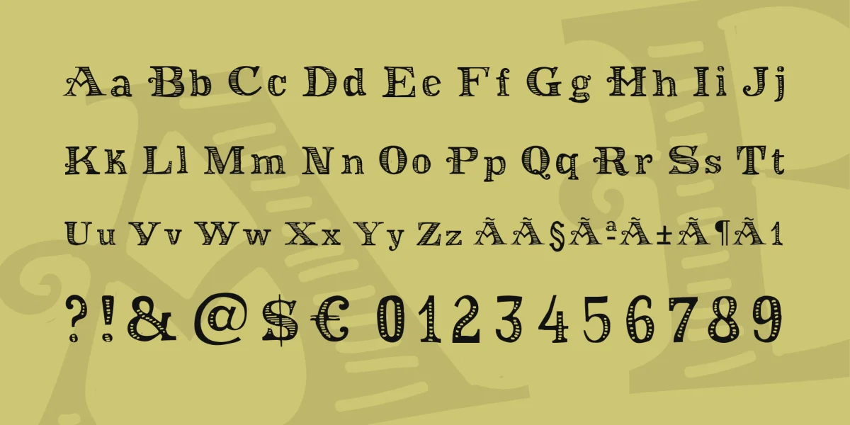 Money Money Plus Font preview 3