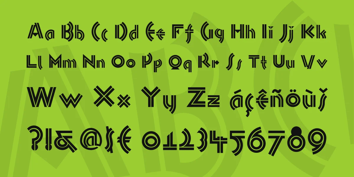 Monkey Business NF Font preview 2