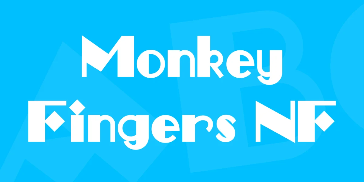 Monkey Fingers NF Font