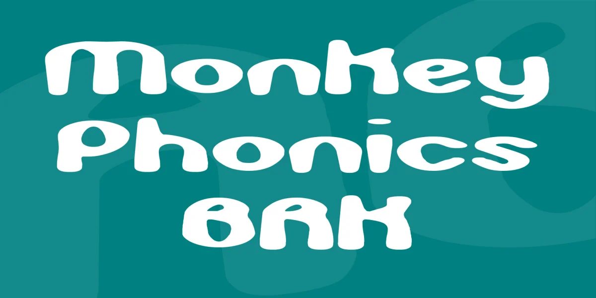 Monkey Phonics BRK Font