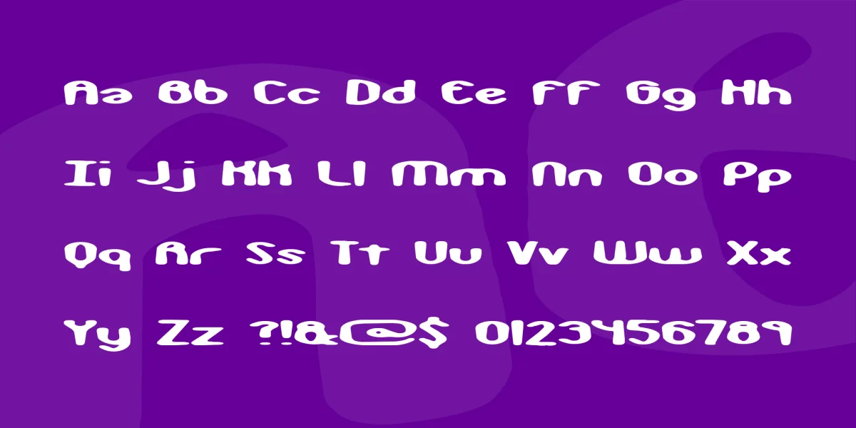 Monkey Phonics BRK Font preview 3