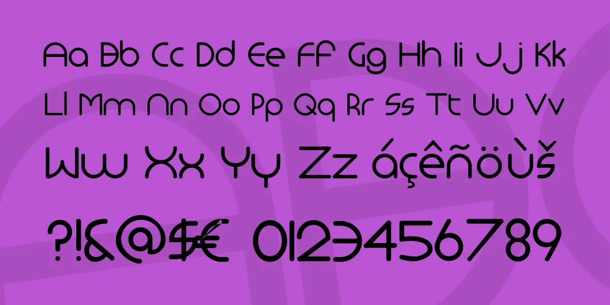 Monoglyceride Font Family preview 4