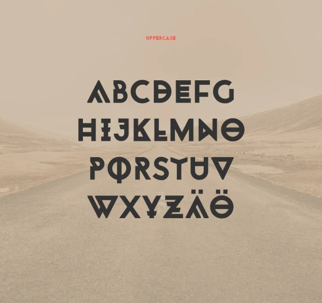 Monohypster Font preview 2