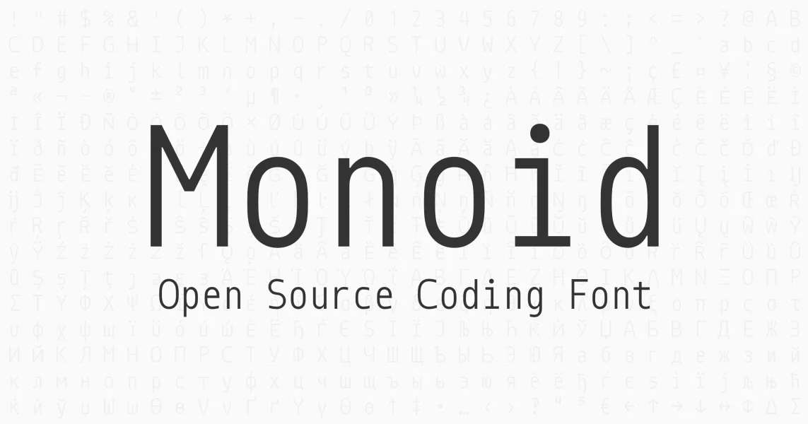 Monoid Font