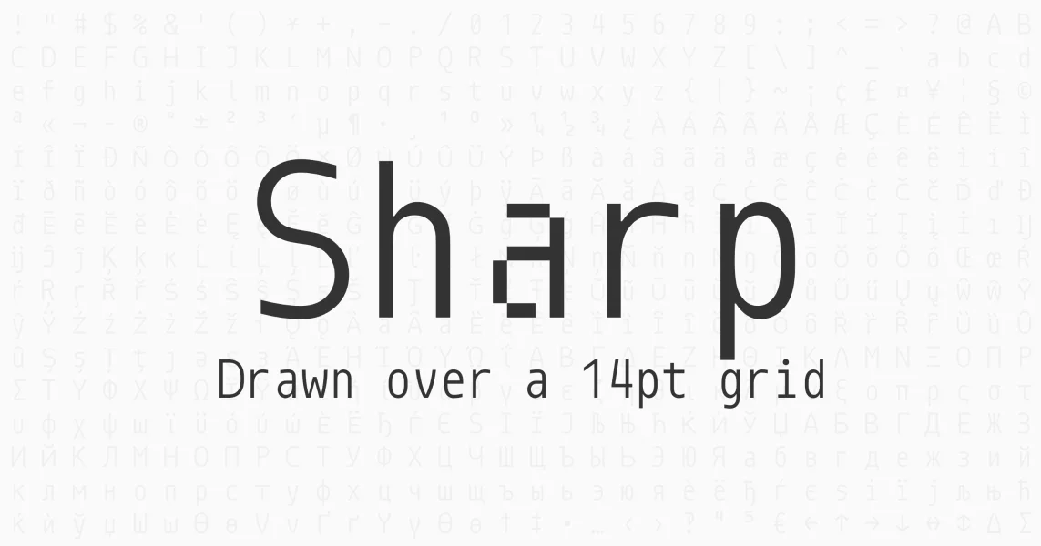 Monoid Font preview 2