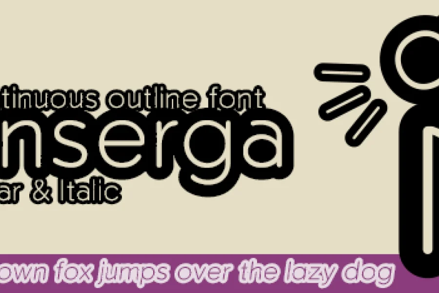 Monserga FFP Font preview 4