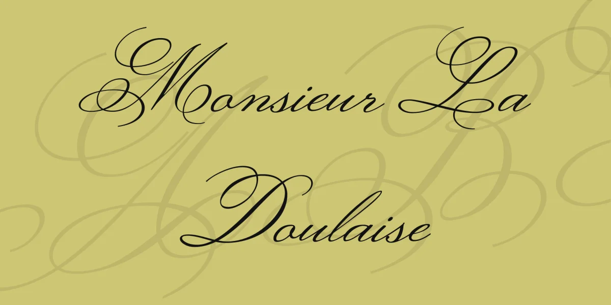 Monsieur La Doulaise Font