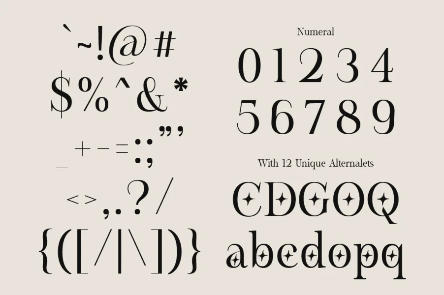 Montegar Demo Font Family preview 13