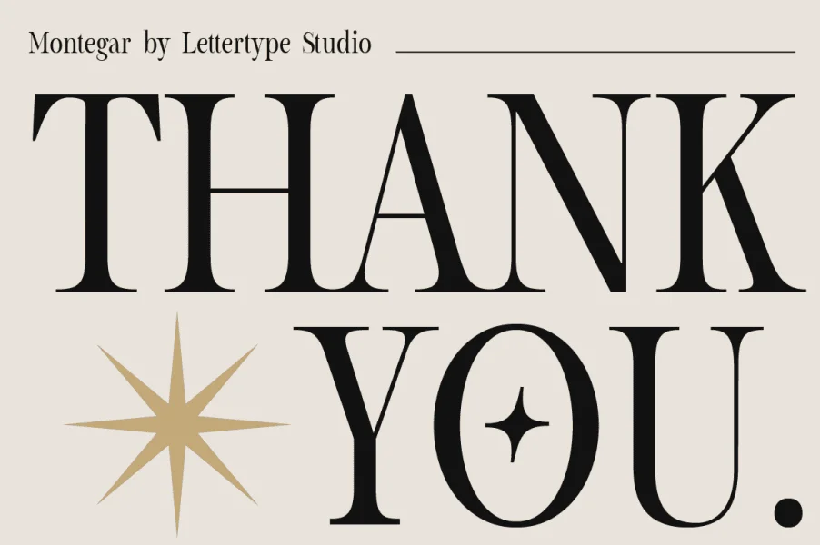 Montegar Demo Font Family preview 15