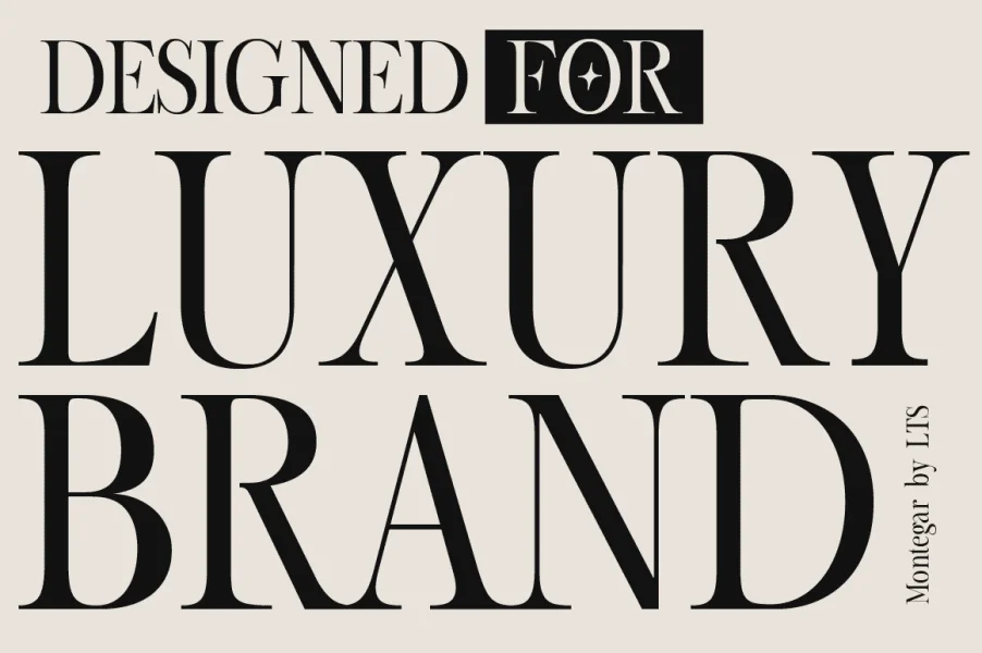 Montegar Demo Font Family preview 2