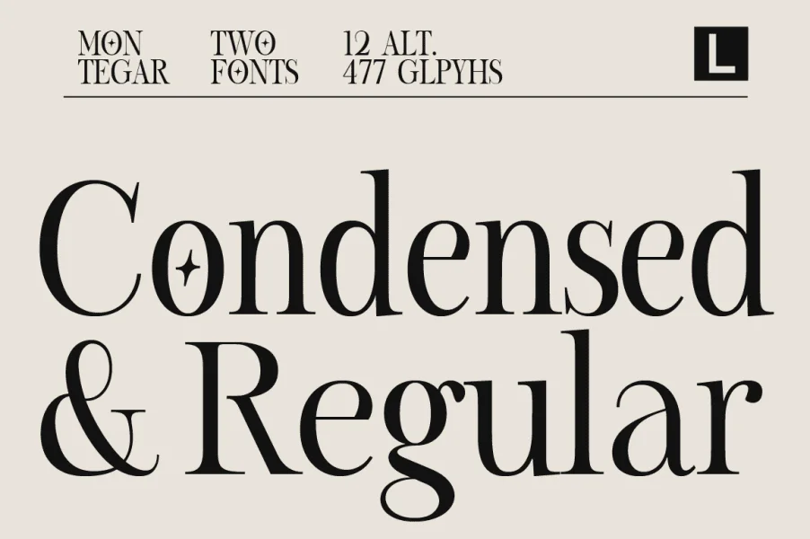 Montegar Demo Font Family preview 7