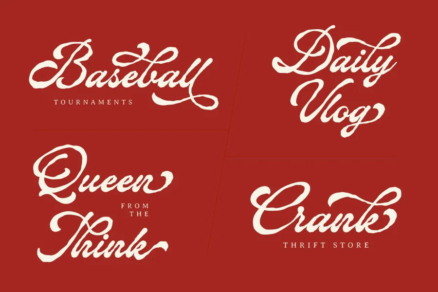Montella Cracken Font preview 15