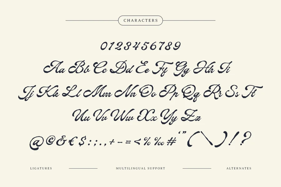 Montella Cracken Font preview 8