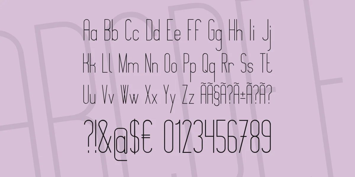 Montepetrum Font Family preview 3