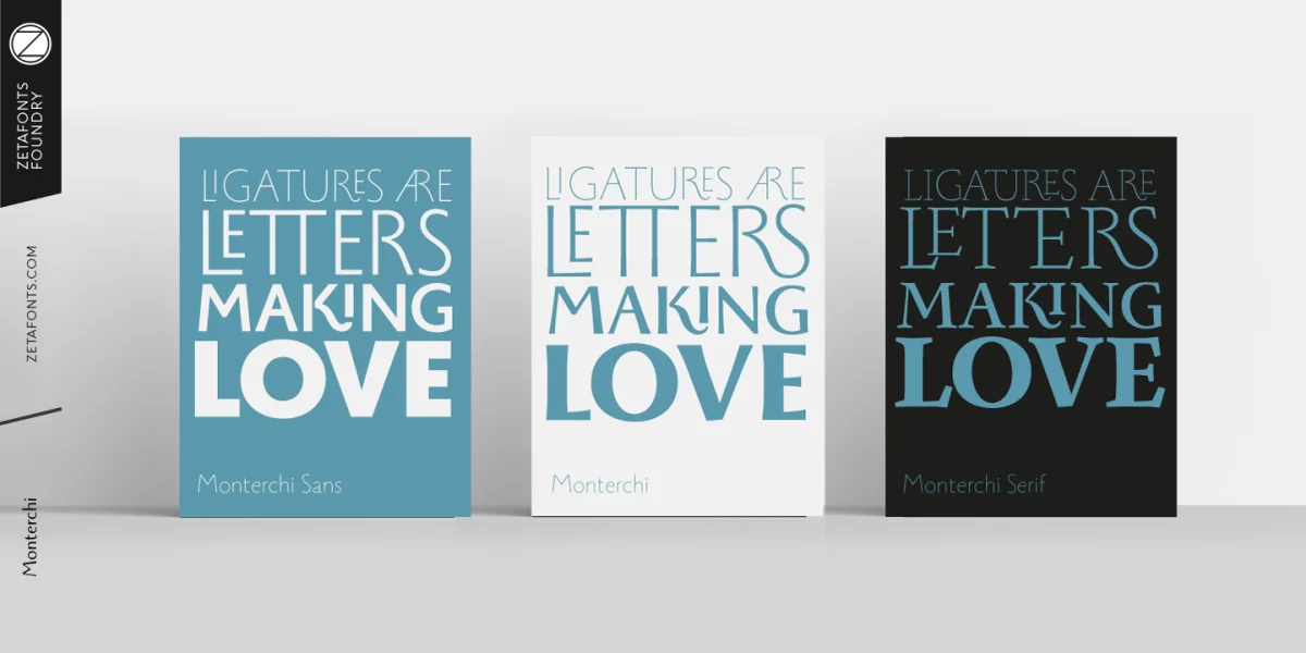 Monterchi Font Family preview 3