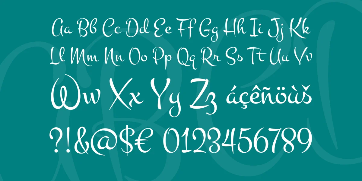 Montez Font preview 4