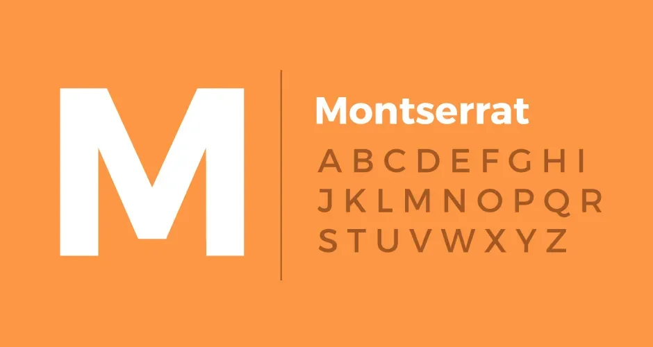 Montserrat Font preview 3