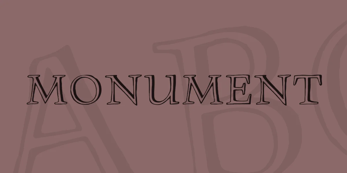 Monument Font