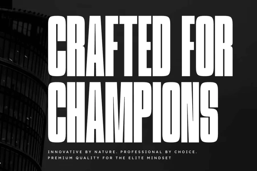 Monvera Font preview 6