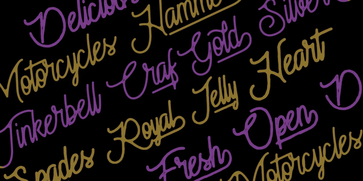 Moonchrome Rough Font preview 4