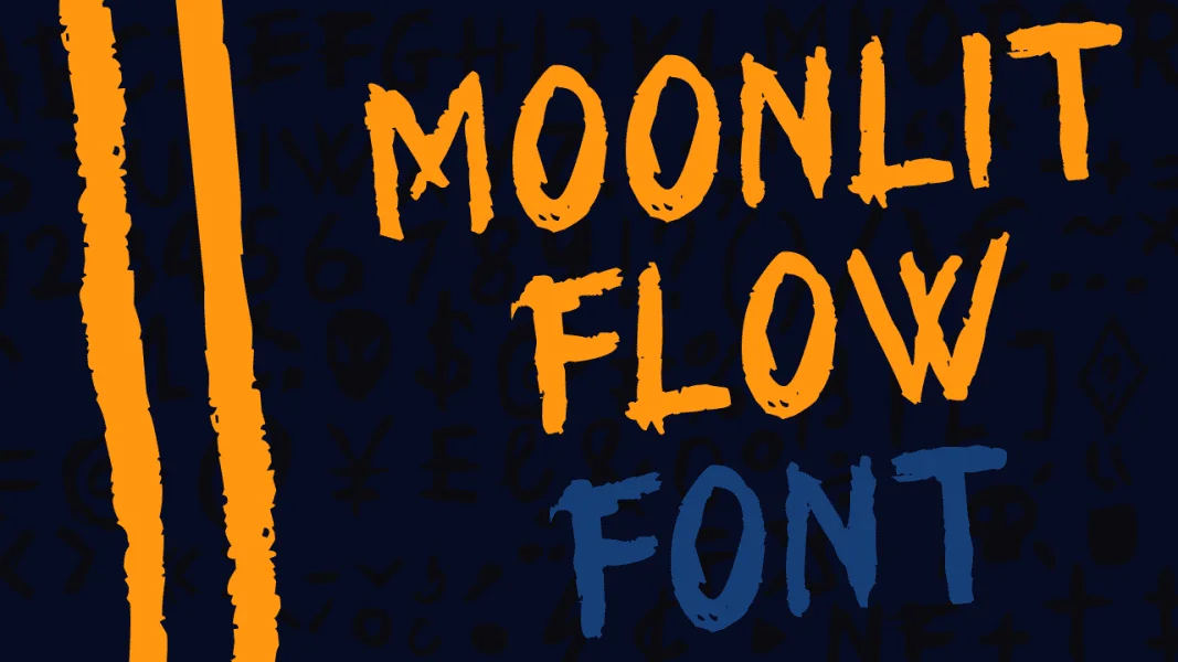 Moonlit Flow Font Family