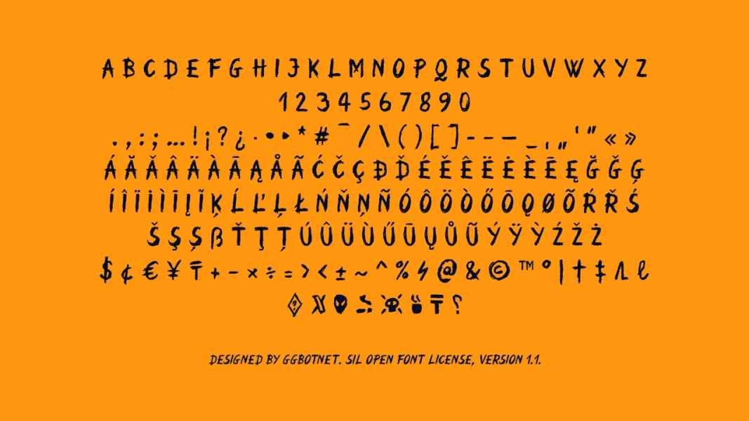Moonlit Flow Font Family preview 4