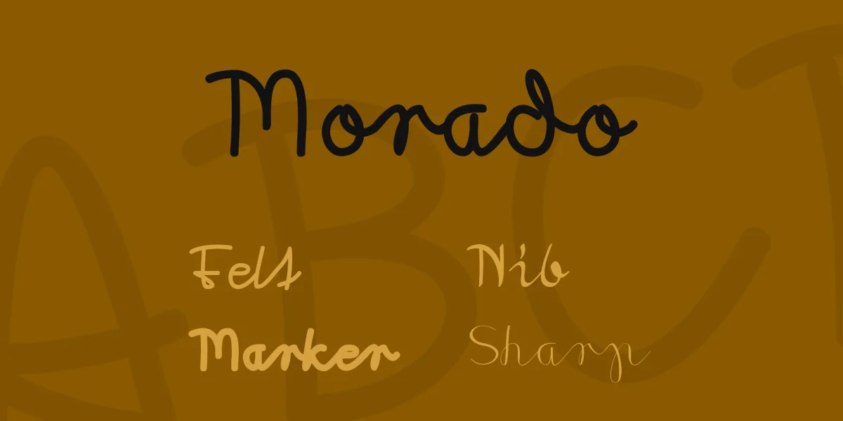 Morado Font Family