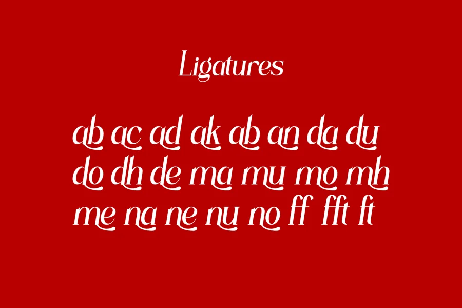 Moralana Font preview 10