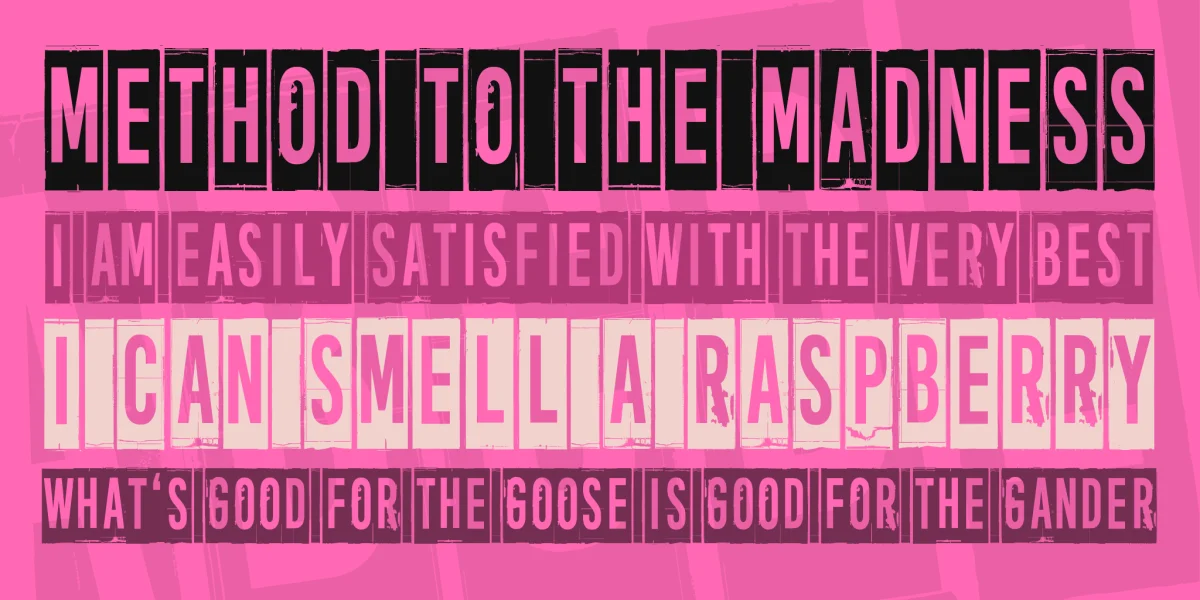 More news from Font Family preview 3