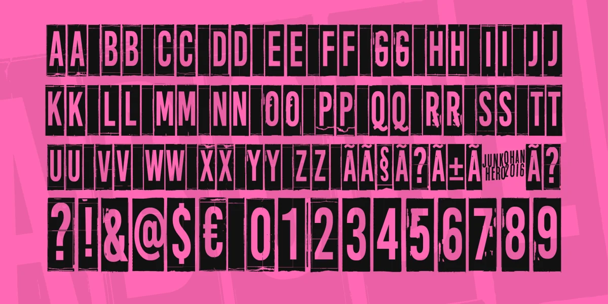 More news from Font Family preview 4