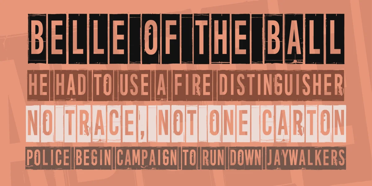 More news from Font Family preview 7