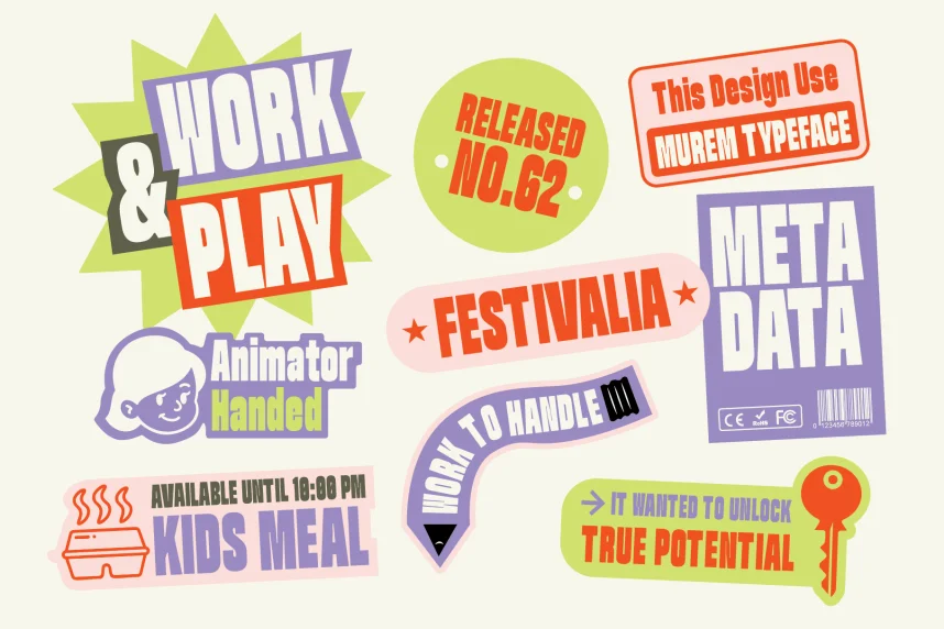 Morem Font preview 6