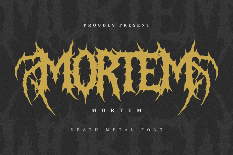 Mortem Font
