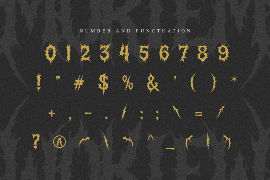 Mortem Font preview 4
