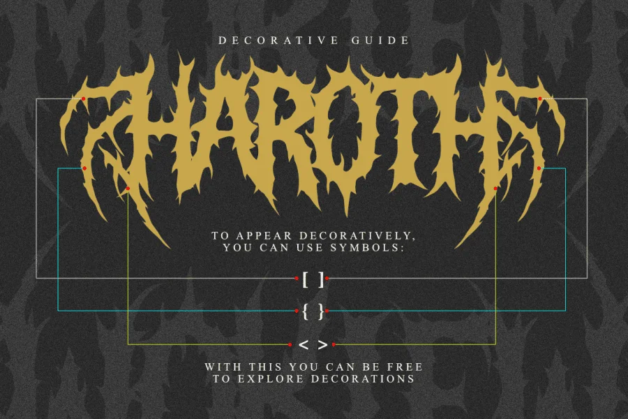Mortem Font preview 5