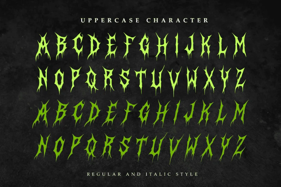Morvanh Font Family preview 2