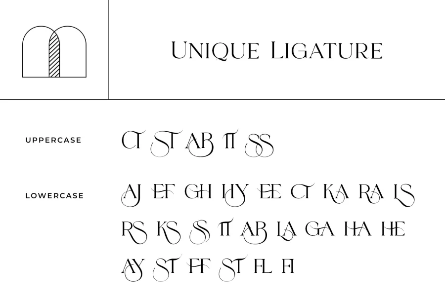 Mosseta Font preview 8