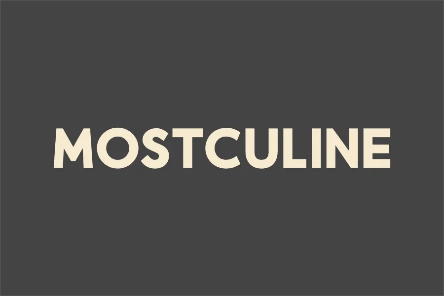 Mostculine Font