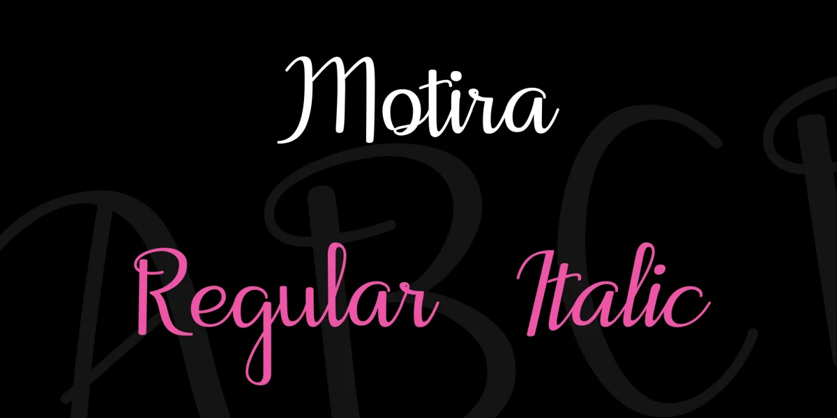 Motira Font Family