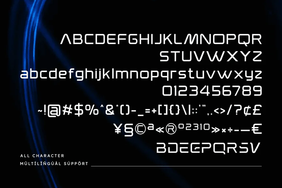 Motivate Font preview 3