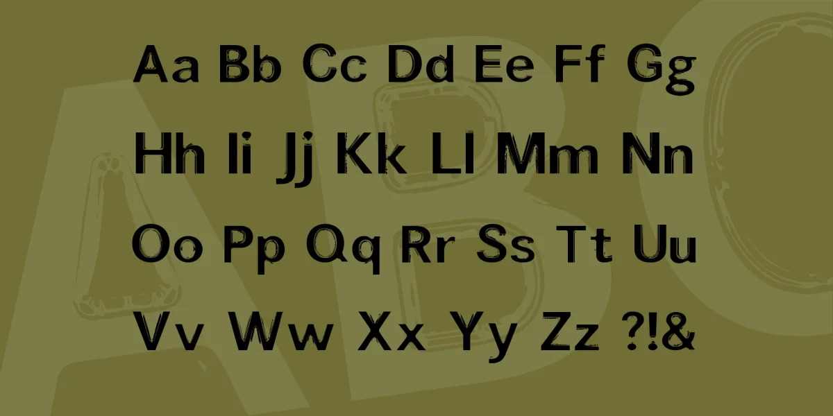 Moulded Saji Font preview 3