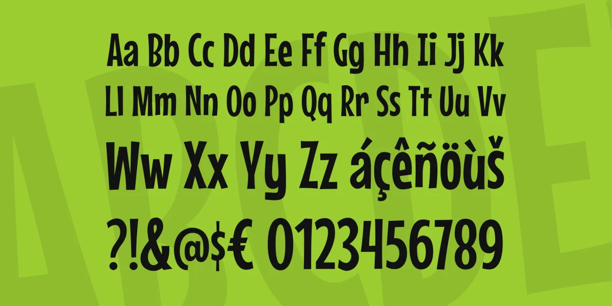 Mouse Memoirs Font preview 3