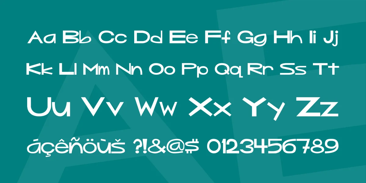 Mouseyer Font preview 4
