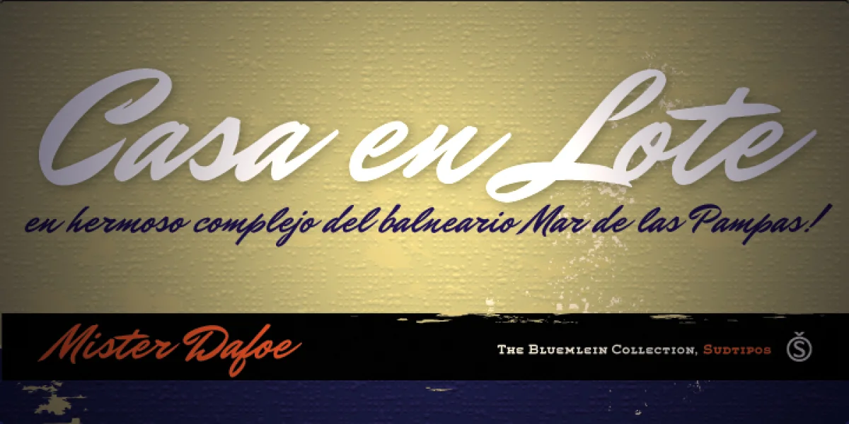 Mr Dafoe Font preview 6